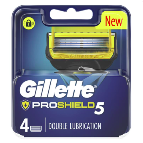 Gillette Fusion 5 Proshield 5 Razor Blades Single 4 pack