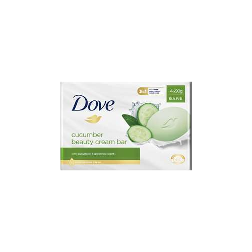 Dove Cucumber Beauty Cream Bar 4 Pack