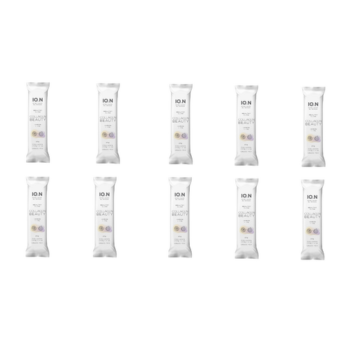 IQ.N Intelligent Nutrition Bar Healthy Glow Collagen Beauty Lemon+Fig 45g [Bulk Buy 10 Units]