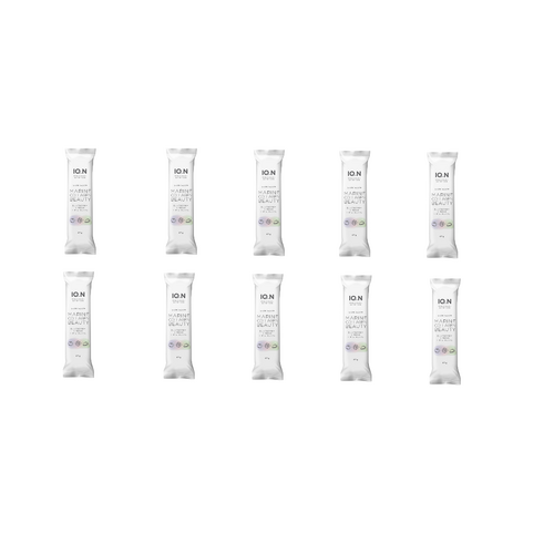 IQ.N Intelligent Nutrition Bar Skin Glow Marine Collagen Beauty 45g [Bulk Buy 10 Units]
