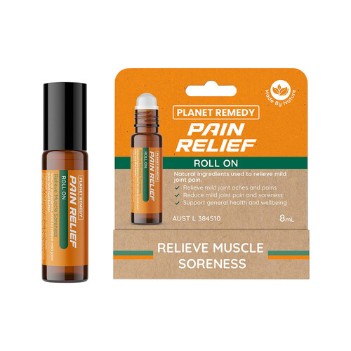 Planet Remedy Pain Relief (Relieve Muscle Soreness) Roll On 8ml
