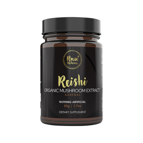 Raw Medicine Organic Mushroom Extract Reishi 50g