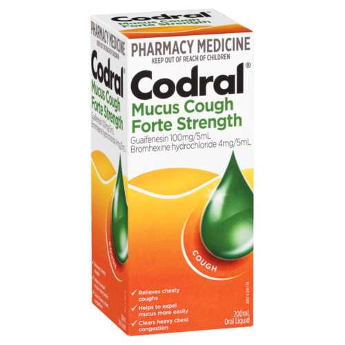 Codral Mucus Cough Forte 200ml (S2)