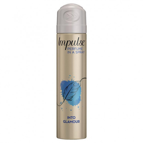 Impulse Body Spray Aerosol Deodorant Into Glamour 75g