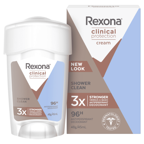 Rexona Women Clinical Protection Shower Clean 45ml