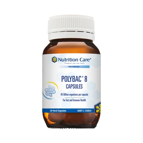 Nutrition Care Polybac 8 Capsules 30c