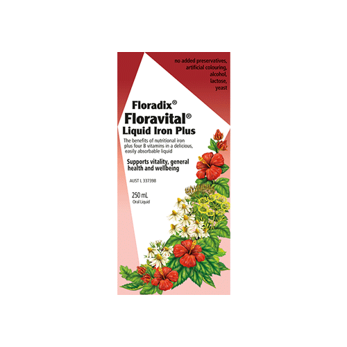 Floradix Floravital Liquid Iron Plus 500ml