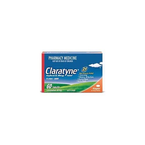 Claratyne Hayfever & Allergy Relief 10mg 60 Tablets 