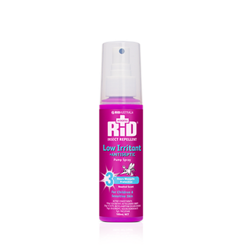 RID Medicated Insect Repellant Low Irritant Spray 100mL