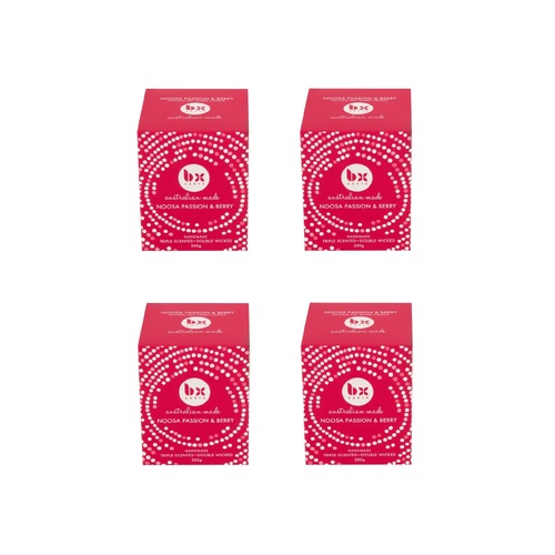 BX Candle Noosa Passion & Berry [Bulk Buy 4 Pack]