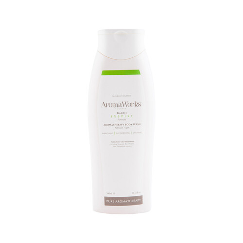 AromaWorks Aromatherapy Body Wash Bioactive Inspire Formula 300ml
