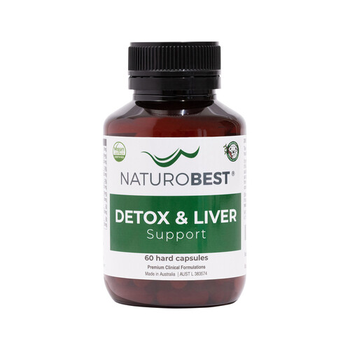 NaturoBest Detox & Liver Support 60 Capsules