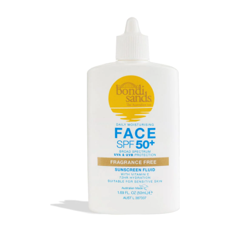 Bondi Sands SPF 50+ Fragrance Free Face Fluid 50ml