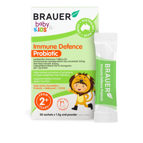 Brauer Baby & Kids Immune Defence Probiotic for Kids 30 Sachets