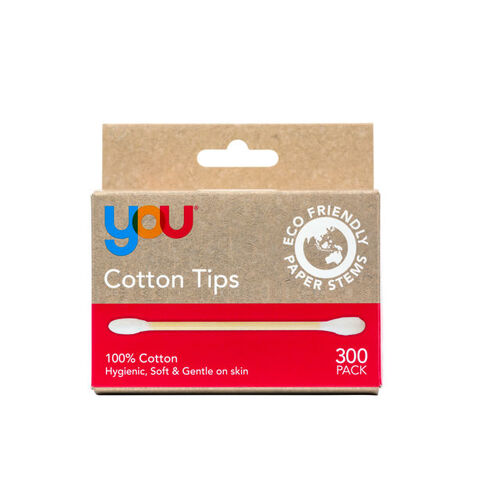 You Paper Stem Cotton Tips 300 Pack