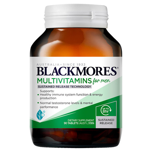 Blackmores Sustained Release Multivitamins For Men 90 Tablets