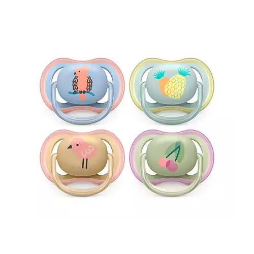 Philips Avent Ultra Air Soother 6-18 months 2-pack Assorted 