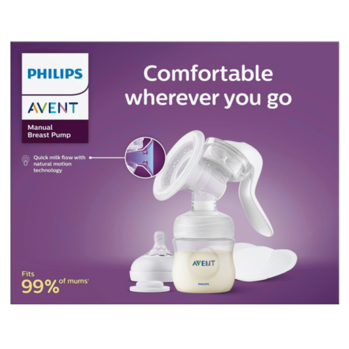 AVENT Manual Breast Pump Compact Lightweight SCP430/10