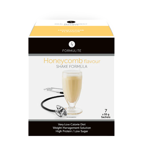 Formulite Meal Replacement Shake Honeycomb Flavour 7 Sachets x 55g
