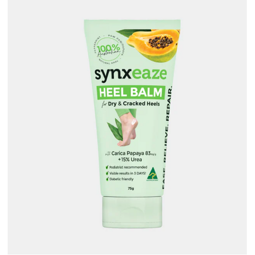 Synxeaze Heel Balm for Dry & Cracked Heels 75g