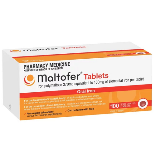 Maltofer Iron 100 Tablets (S2)