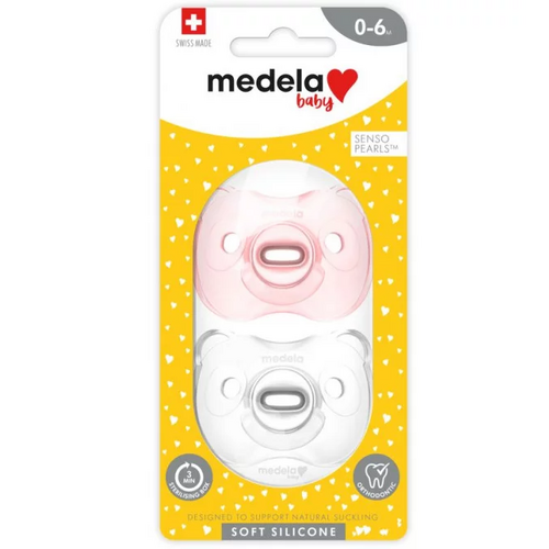 Medela Silicone Soother 0-6 Months 2 Pack