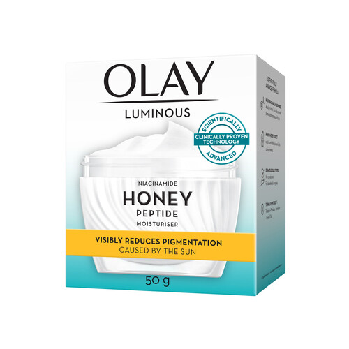 Olay Niacinamide Honey Peptide Moisturiser 50g