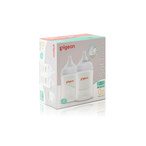 Pigeon SofTouch III Bottle PP 160ml - Twin Pack