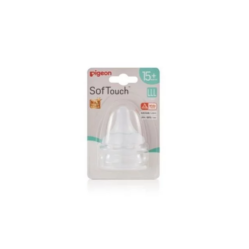 Pigeon Softouch III Teat LLL 2 Pack