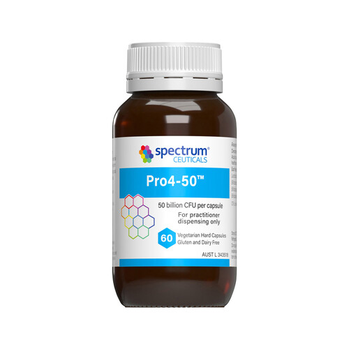 Spectrumceuticals Pro4-50 60 Capsules