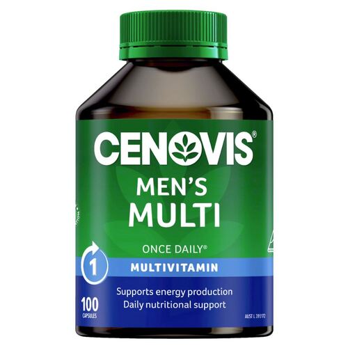 Cenovis Men's Multi 100 Capsules Once Daily