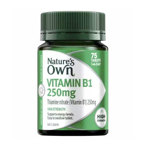 Nature's Own Vitamin B1 250mg 75 Tablets