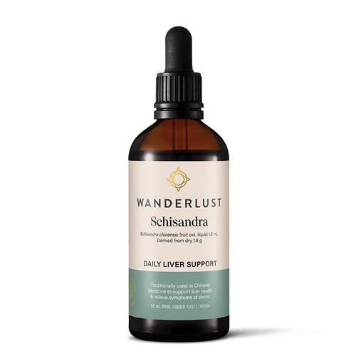 Wanderlust Schisandra Drops 90ml EXPIRY 04/2026