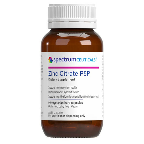 Spectrumceuticals Zinc Citrate P5P Forte 90 capsules