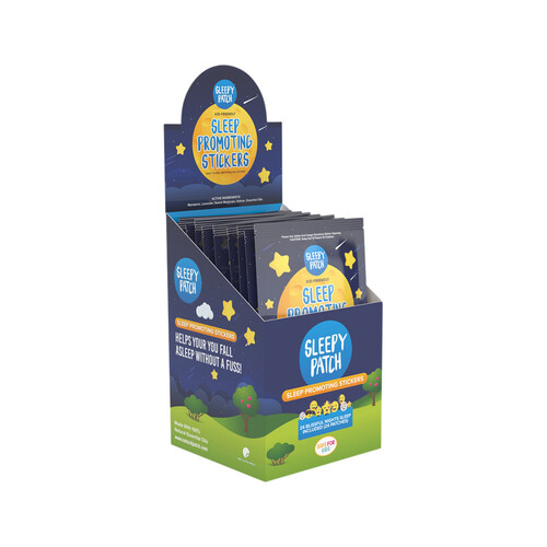 The Natural Patch Co. SleepyPatch Organic Sleep Promoting Stickers 24 Pack [Bulk Buy 30 Units]