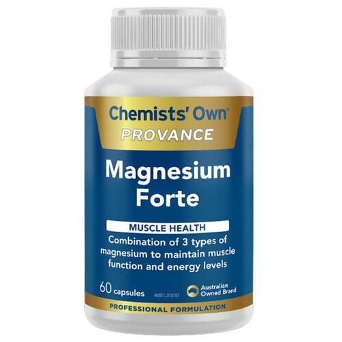 Chemists' Own Provance Magnesium Forte 60 Capsules