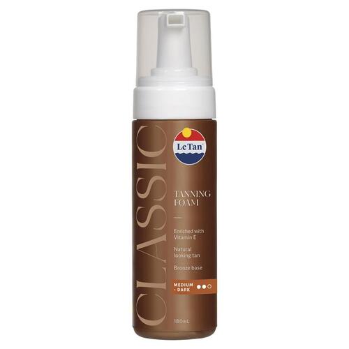 Le Tan Classic Foam Medium/Dark 180ml