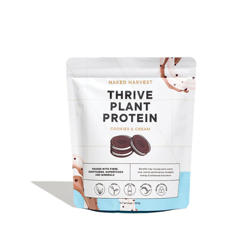 Naked Harvest Thrive Plant Protein Cookies & Cream
