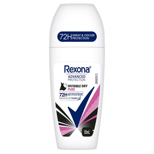 Rexona Women Antiperspirant Roll On Advanced Invisible Pure 50ml