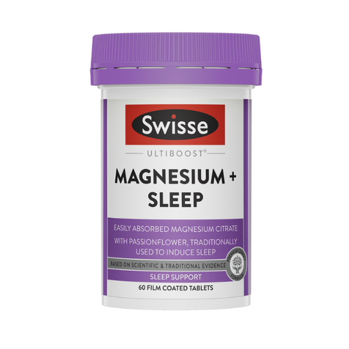 Swisse Ultiboost Magnesium + Sleep 60 Tabs