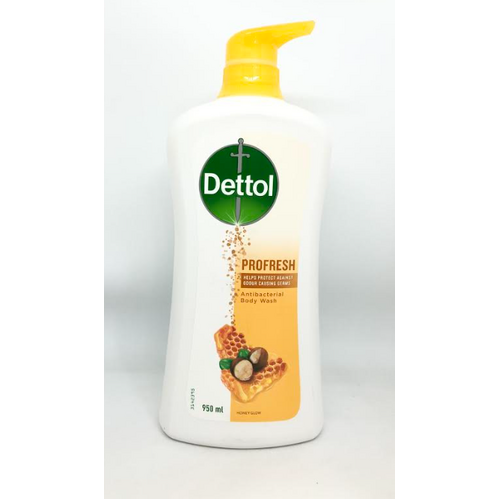 Dettol Profresh Body Wash Honey 950ml