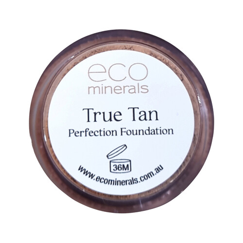 Eco Minerals Perfection Dewy Mineral Foundation True Tan 5g