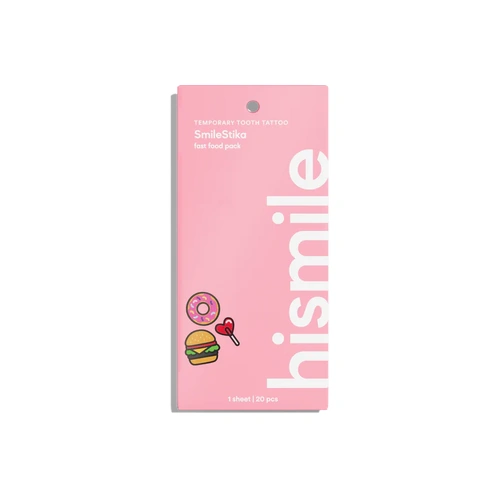 Hismile SmileStika FastFood 20 Pack [Bulk Buy 15 Units] Assorted