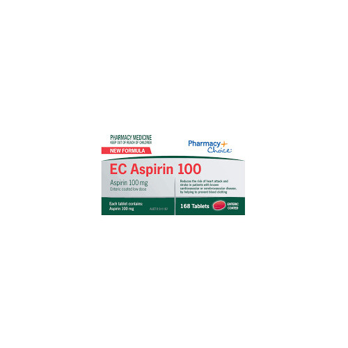 Pharmacy Choice EC Aspirin 100 168 Tablets (S2)