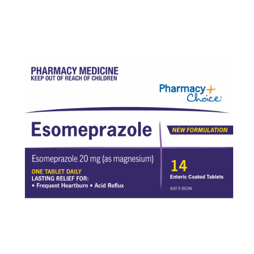 Pharmacy Choice Esomeprazole 14 Tablets (S2)