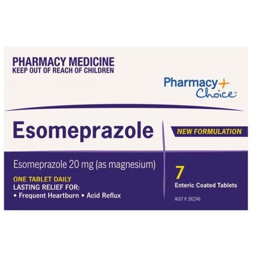 Pharmacy Choice Esomeprazole 7 Tablets (S2)