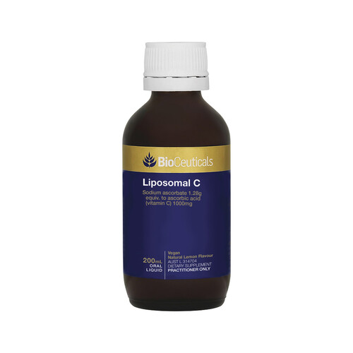 BioCeuticals Liposomal C Lemon Oral Liquid 200ml