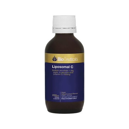BioCeuticals Liposomal C Lemon Oral Liquid 200ml