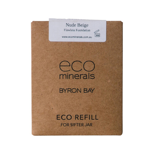 Eco Minerals Flawless Matte Mineral Foundation Nude Beige Refill 5g