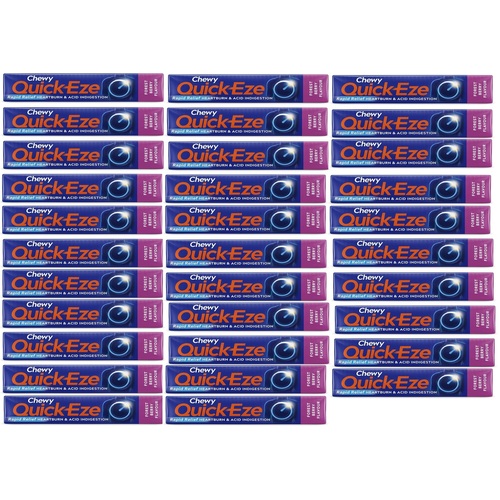 Quick Eze Chewy Forest Berry Stick 40g [Bulk Buy 32 Units]